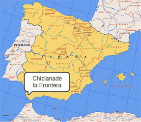 Mapa de Chiclana de la Frontera