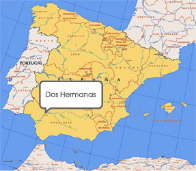Mapa de Dos Hermanas