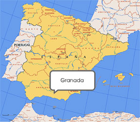 Mapa de Granada