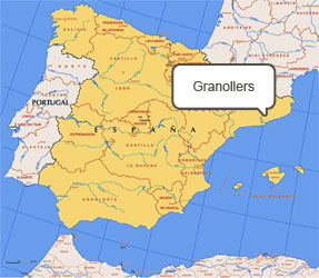 Mapa de Granollers