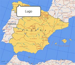 Mapa de Lugo