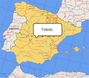 Mapa de Toledo