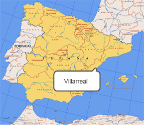 Mapa de Villarreal